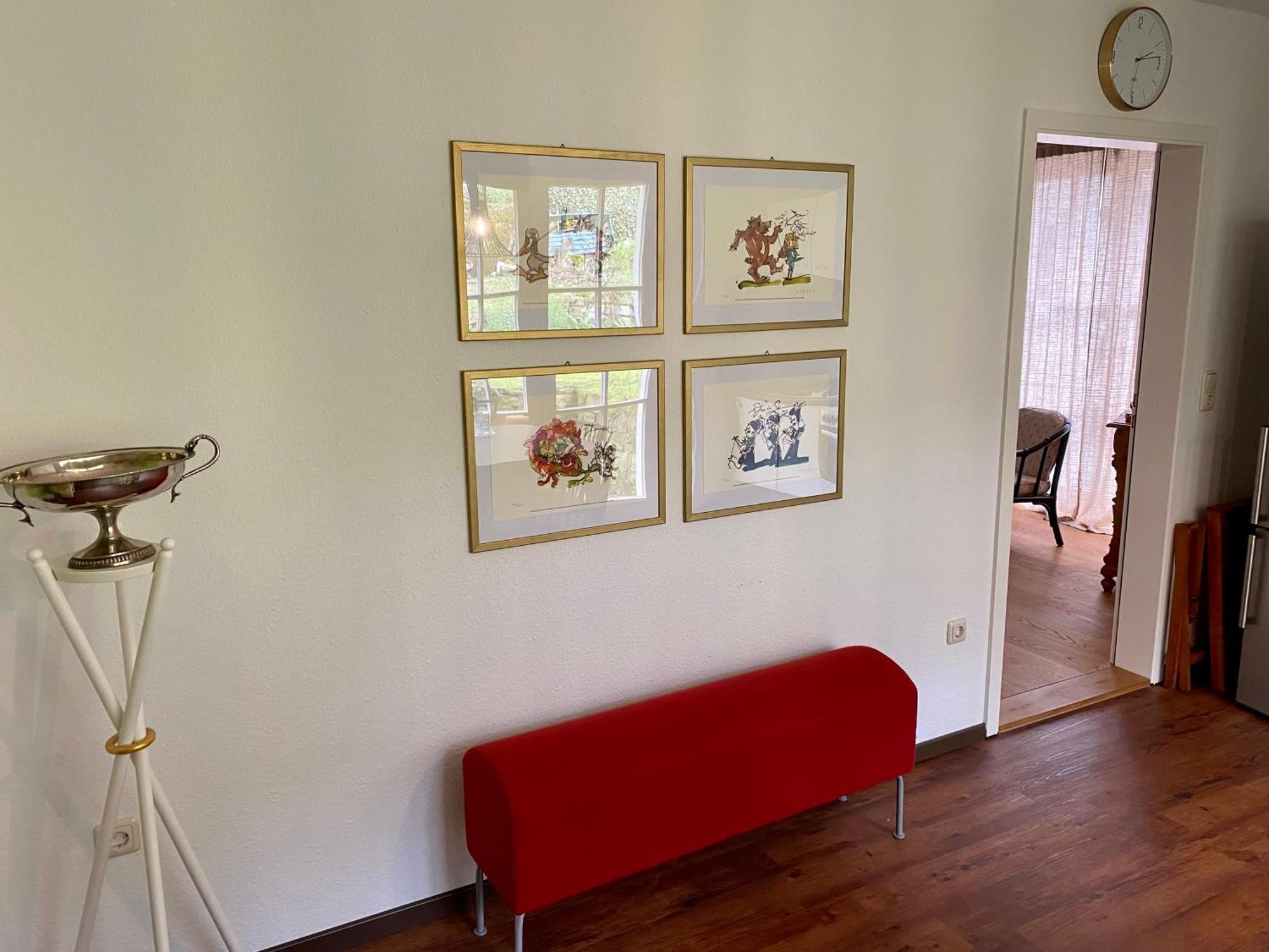 Eine Gemuetliche Ferienwohnung Mit Garten Bad Karlshafen Exteriör bild